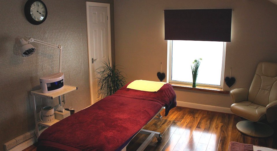 The treatment room at The Beauty House, Scarborough